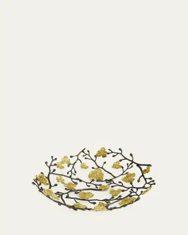 Michael Aram Gold Orchid Centerpiece Bowl | Thumbnail 2