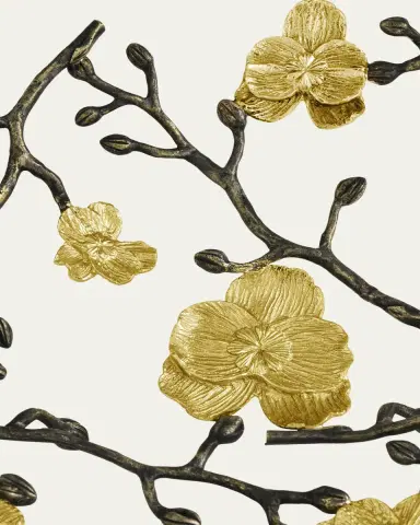 Michael Aram Gold Orchid Centerpiece Bowl | Thumbnail 4