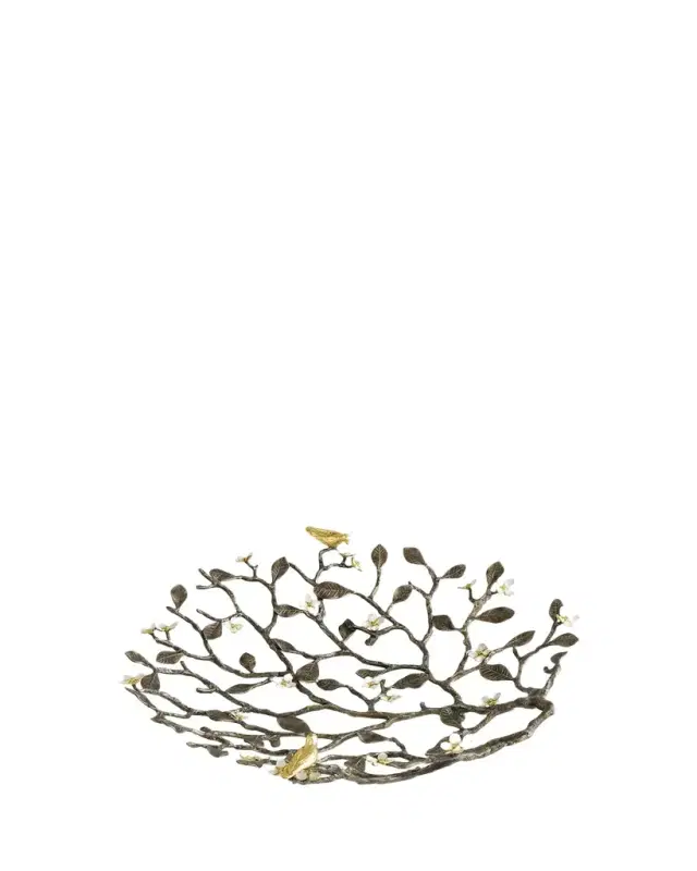 Michael Aram Lovebirds Centerpiece Bowl