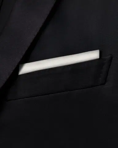 Brioni Men 's Hand-Rolled Silk Pocket Square | Thumbnail 3