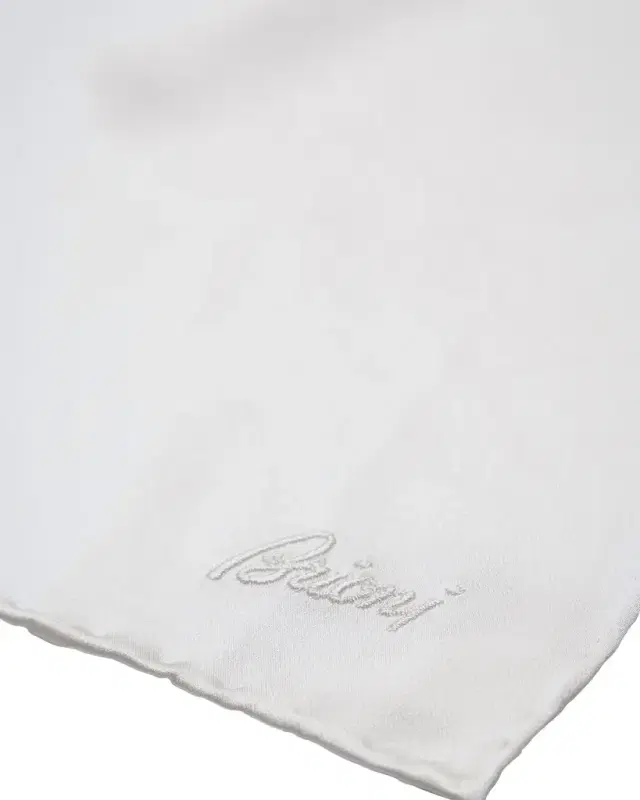 Men 's Hand-Rolled Silk Pocket Square