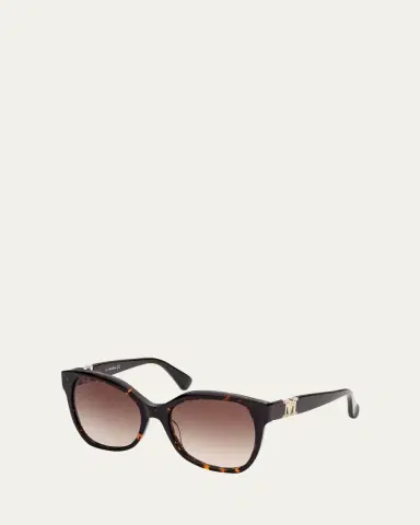 Max Mara Acetate Butterfly Sunglasses | Thumbnail 2 Max Mara Acetate Butterfly Sunglasses | Thumbnail 2