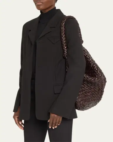 Bottega Veneta Maxi Intreccio Leather Shoulder Bag | Thumbnail 2