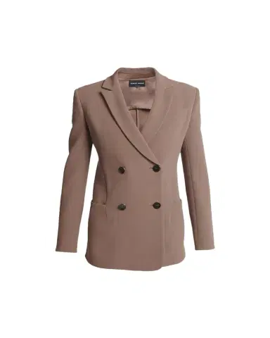 Giorgio Armani Cady Double-Breasted Blazer | Thumbnail 1