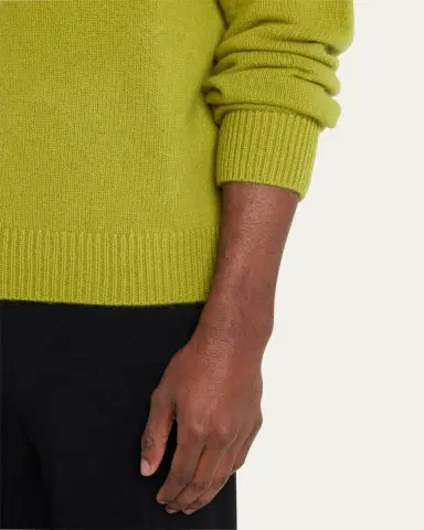 The Elder Statesman Men's Heavyweight Cashmere Sweater | Thumbnail 5