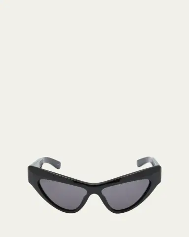 Gucci Logo Acetate Butterfly Sunglasses | Thumbnail 3