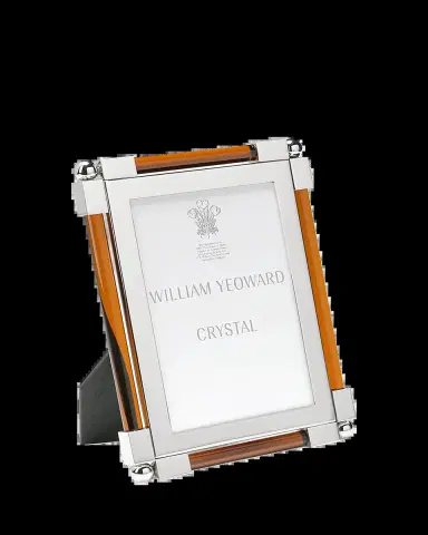 William Yeoward Crystal New Classic Amber Frame, 4 x 6 | Thumbnail 2