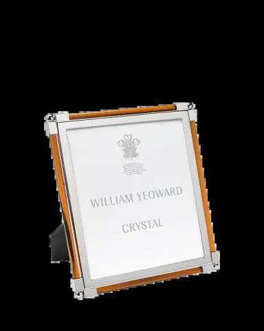William Yeoward Crystal New Classic Amber Frame, 8 x 10 | Thumbnail 2