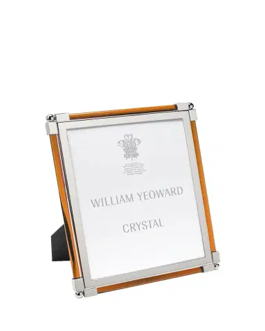 William Yeoward Crystal New Classic Amber Frame, 8 x 10 | Thumbnail 1