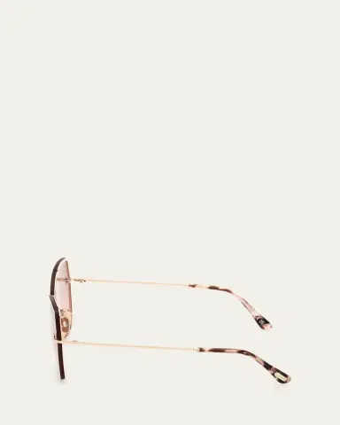 Tom Ford Nickie Metal Butterfly Sunglasses | Thumbnail 3 Tom Ford Nickie Metal Butterfly Sunglasses | Thumbnail 3