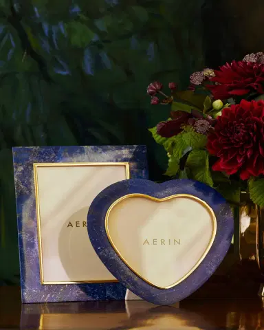 AERIN Cassiel Mosiac Heart Frame, 7" | Thumbnail 4