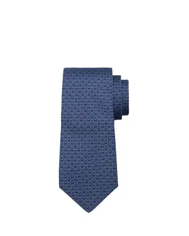 Ferragamo Men's Gancini Monogram-Print Silk Tie | Thumbnail 1 Ferragamo Men's Gancini Monogram-Print Silk Tie | Thumbnail 1