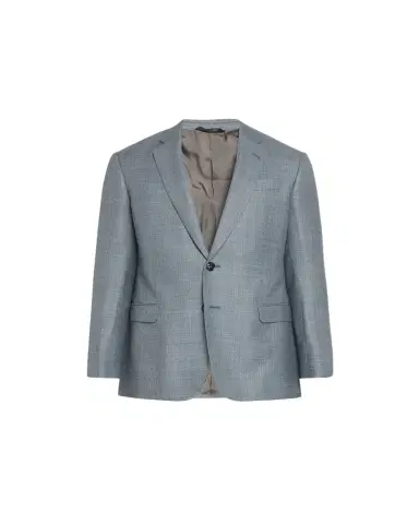 Giorgio Armani Men's Textured Wool-Blend Dinner Jacket | Thumbnail 1 Giorgio Armani Men's Textured Wool-Blend Dinner Jacket | Thumbnail 1