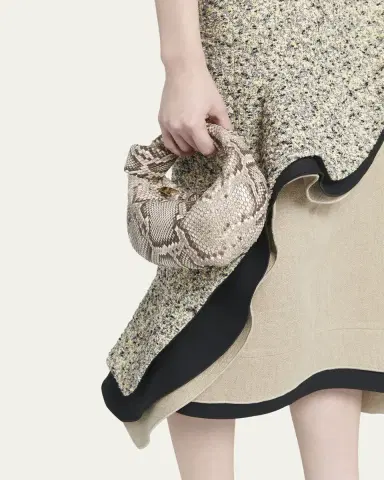 Bottega Veneta Mini Jodie Python Top-Handle Bag | Thumbnail 2