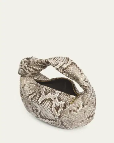 Bottega Veneta Mini Jodie Python Top-Handle Bag | Thumbnail 4