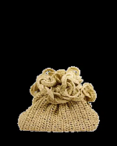 Maria La Rosa Game Mini Circle Crochet Clutch Bag | Thumbnail 5