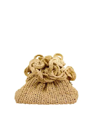 Maria La Rosa Game Mini Circle Crochet Clutch Bag | Thumbnail 1