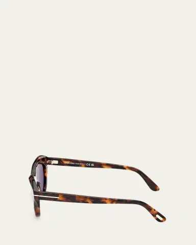 Tom Ford Toni Acetate Oval Sunglasses | Thumbnail 3