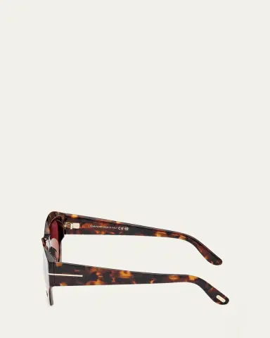 Tom Ford Guilliana Acetate Geometric Sunglasses | Thumbnail 3
