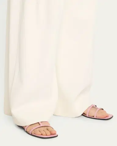 Gucci Divine Leather Slingback Sandals | Thumbnail 2