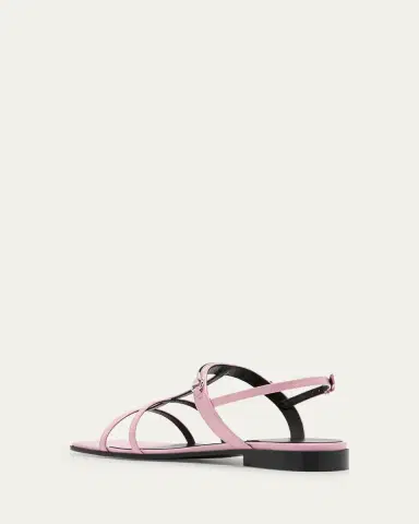 Gucci Divine Leather Slingback Sandals | Thumbnail 4
