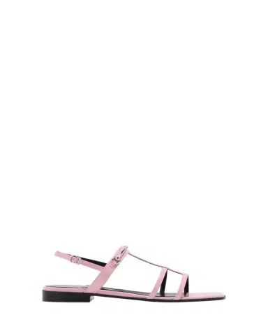 Gucci Divine Leather Slingback Sandals | Thumbnail 1
