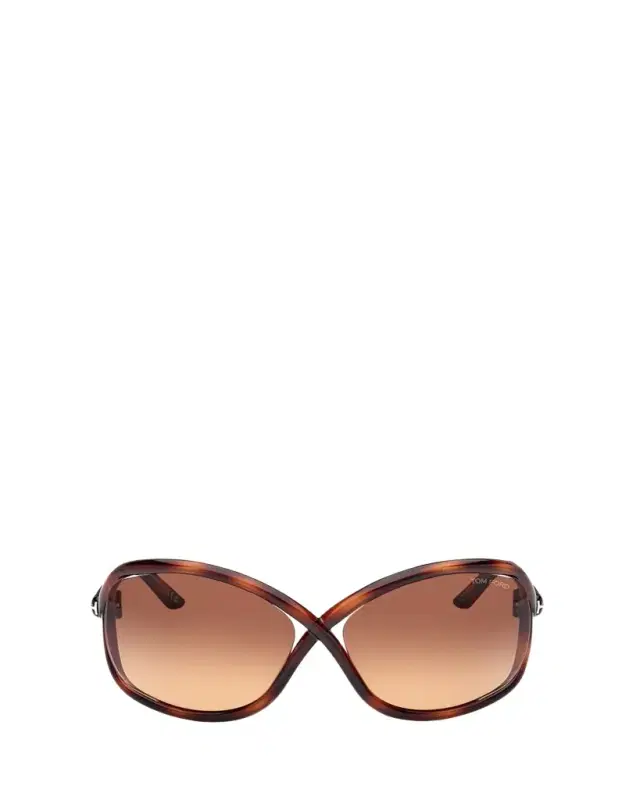 Cut-Out Acetate Butterfly Sunglasses