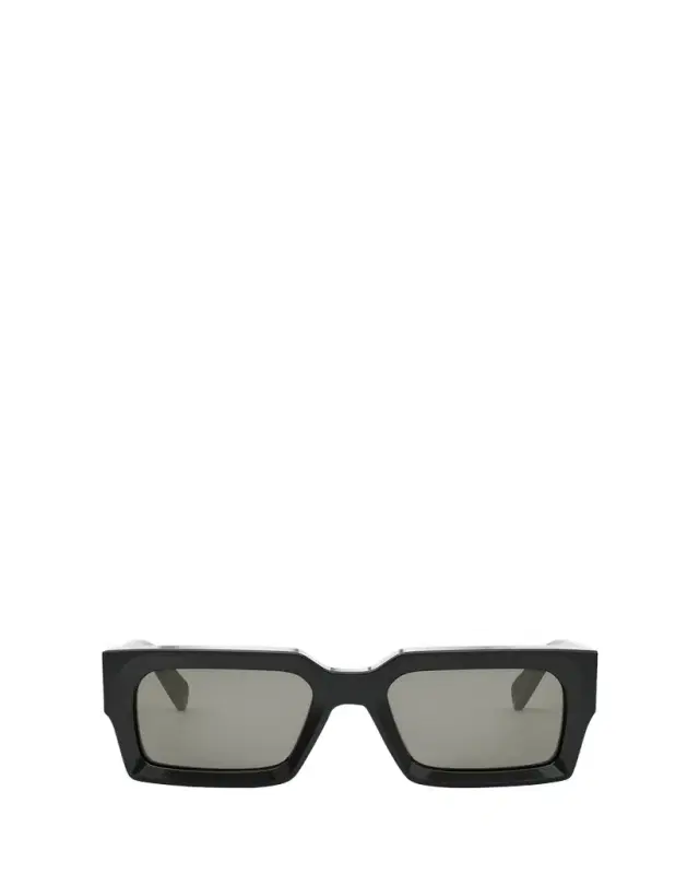 Men's 3-Dot Acetate Rectangle Sunglasses