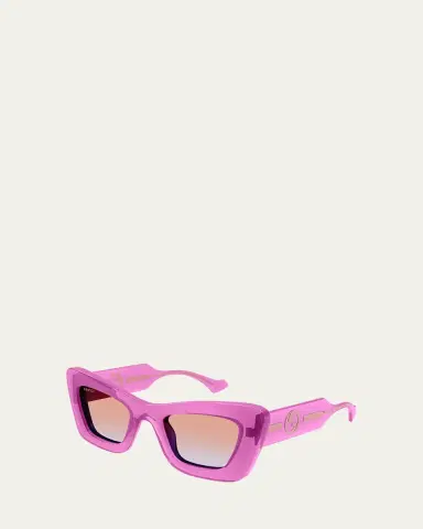 Gucci GG Plastic Cat-Eye Sunglasses | Thumbnail 2