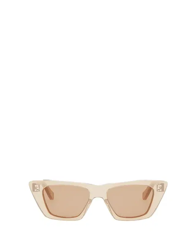CELINE Logo Acetate Cat-Eye Sunglasses