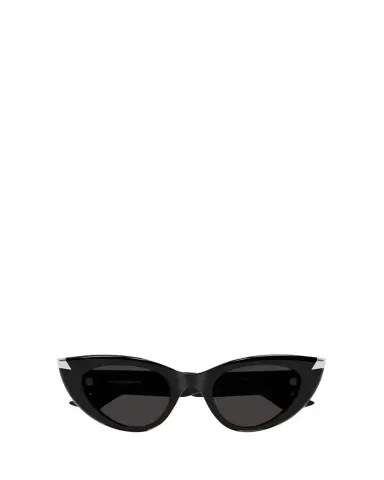 Alexander McQueen Sleek Acetate Cat-Eye Sunglasses | Thumbnail 1 Alexander McQueen Sleek Acetate Cat-Eye Sunglasses | Thumbnail 1