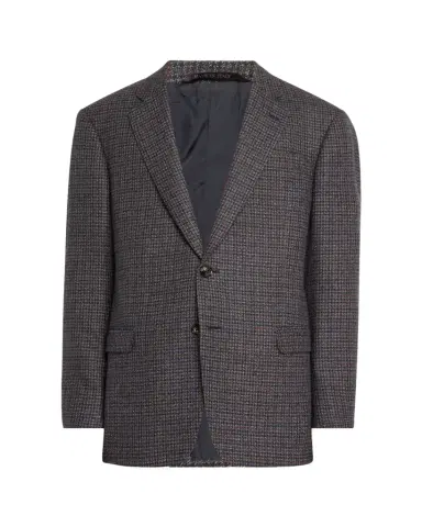 Giorgio Armani Men's Wool-Cashmere Plaid Sport Coat | Thumbnail 1