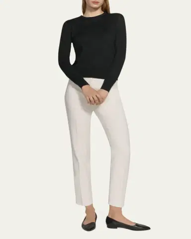 Theory Regal Merino Wool Knit Crewneck Top | Thumbnail 2