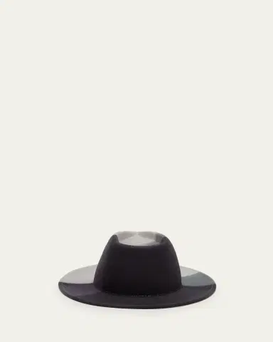 Eugenia Kim Blaine Color Block Wool Fedora Hat | Thumbnail 3 Eugenia Kim Blaine Color Block Wool Fedora Hat | Thumbnail 3