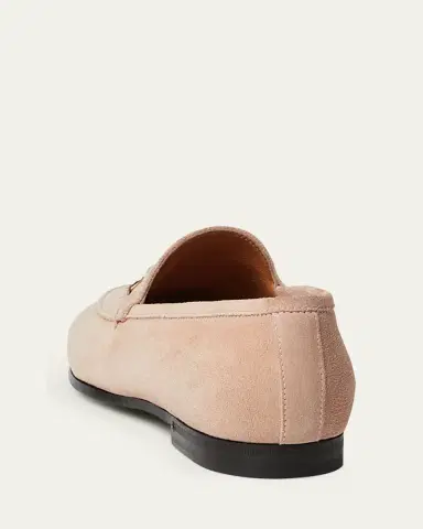 Gucci Jordaan Suede Horsebit Loafers | Thumbnail 3