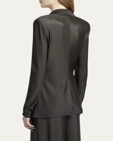 Giorgio Armani Double Jersey Blazer Jacket | Thumbnail 3 Giorgio Armani Double Jersey Blazer Jacket | Thumbnail 3