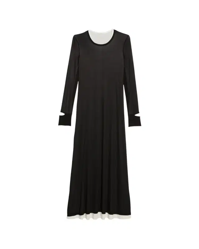 Double-Layer Maxi Dress