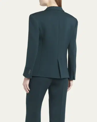 Giorgio Armani Double-Breasted Stretch Wool Blazer Jacket | Thumbnail 3 Giorgio Armani Double-Breasted Stretch Wool Blazer Jacket | Thumbnail 3