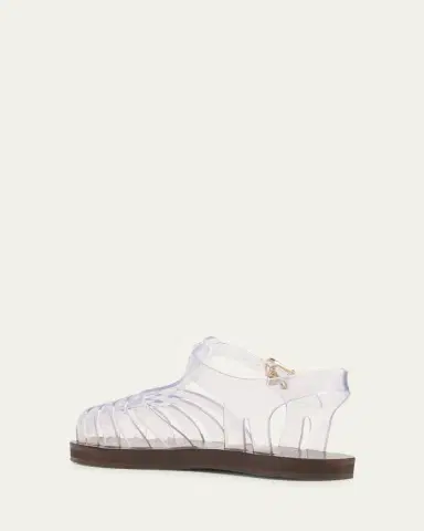 Ancient Greek Sandals Homeria Jelly Fisherman Sandals | Thumbnail 2