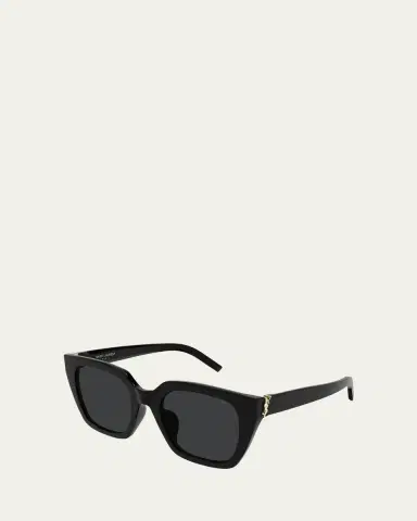 Saint Laurent YSL Acetate Cat-Eye Sunglasses | Thumbnail 2