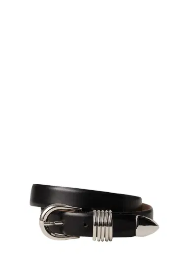 Déhanche Hollyhock Leather Belt | Thumbnail 3