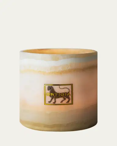 ORTIGIA Ambra Nera Alabaster Candle, 35 oz. | Thumbnail 2
