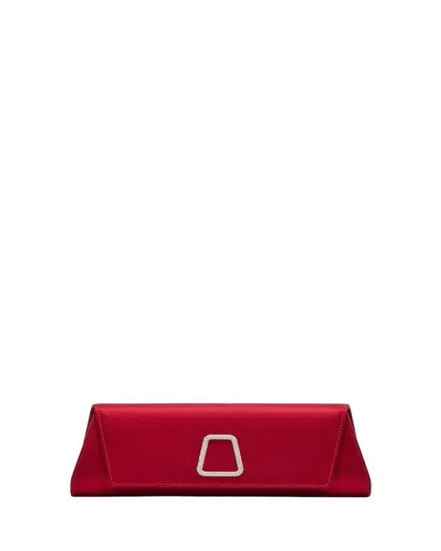 Akris Anouk Small Satin Clutch Bag