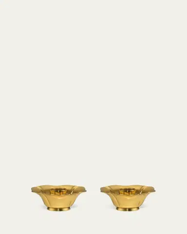 AERIN Olivia Taper Candleholders, Set of 2 | Thumbnail 2