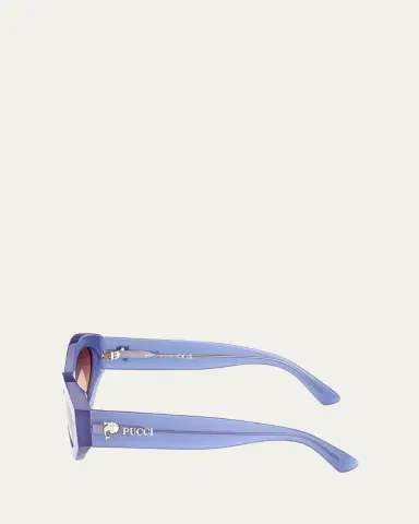 Pucci Cat-Eye Acetate Sunglasses | Thumbnail 8 Pucci Cat-Eye Acetate Sunglasses | Thumbnail 8
