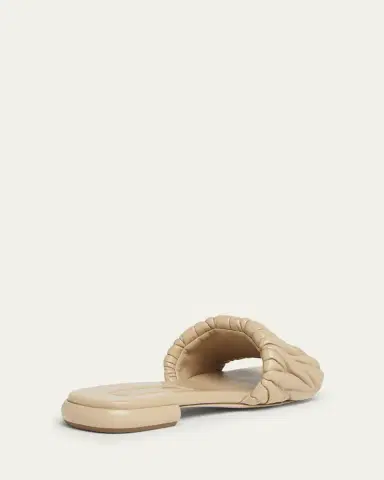 Miu Miu Quilted Leather Flat Slide Style | Thumbnail 5 Miu Miu Quilted Leather Flat Slide Style | Thumbnail 5