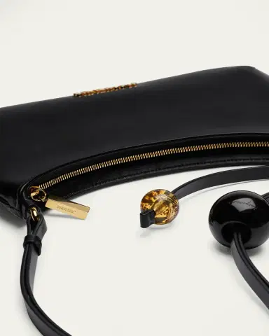 Jacquemus Le Bisou Perle Leather Shoulder Bag | Thumbnail 4