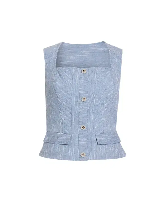 Suki Textured Button-Front Top