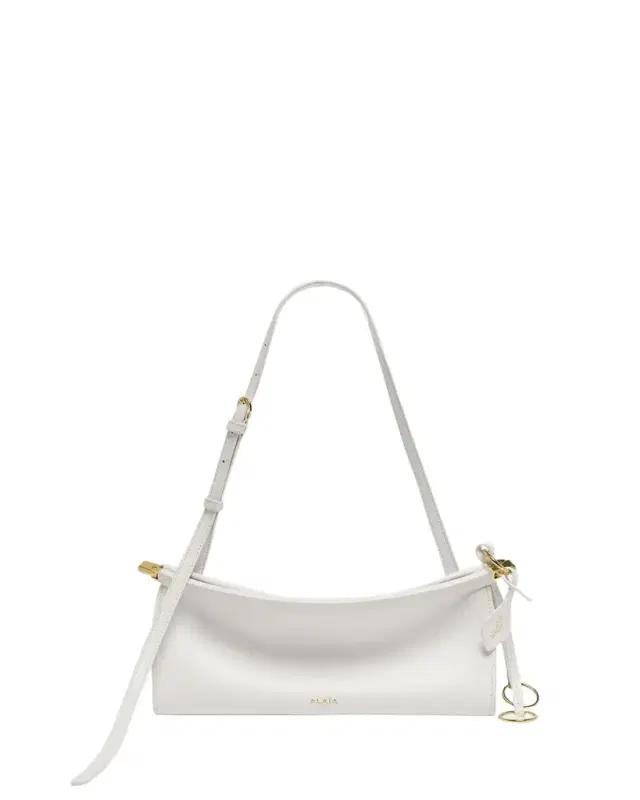 ALAÏA Le Click Small Shoulder Bag in Glossy Leather