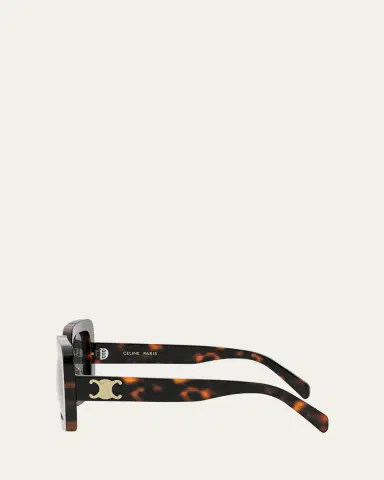 Celine Triomphe Acetate Square Sunglasses | Thumbnail 3 Celine Triomphe Acetate Square Sunglasses | Thumbnail 3